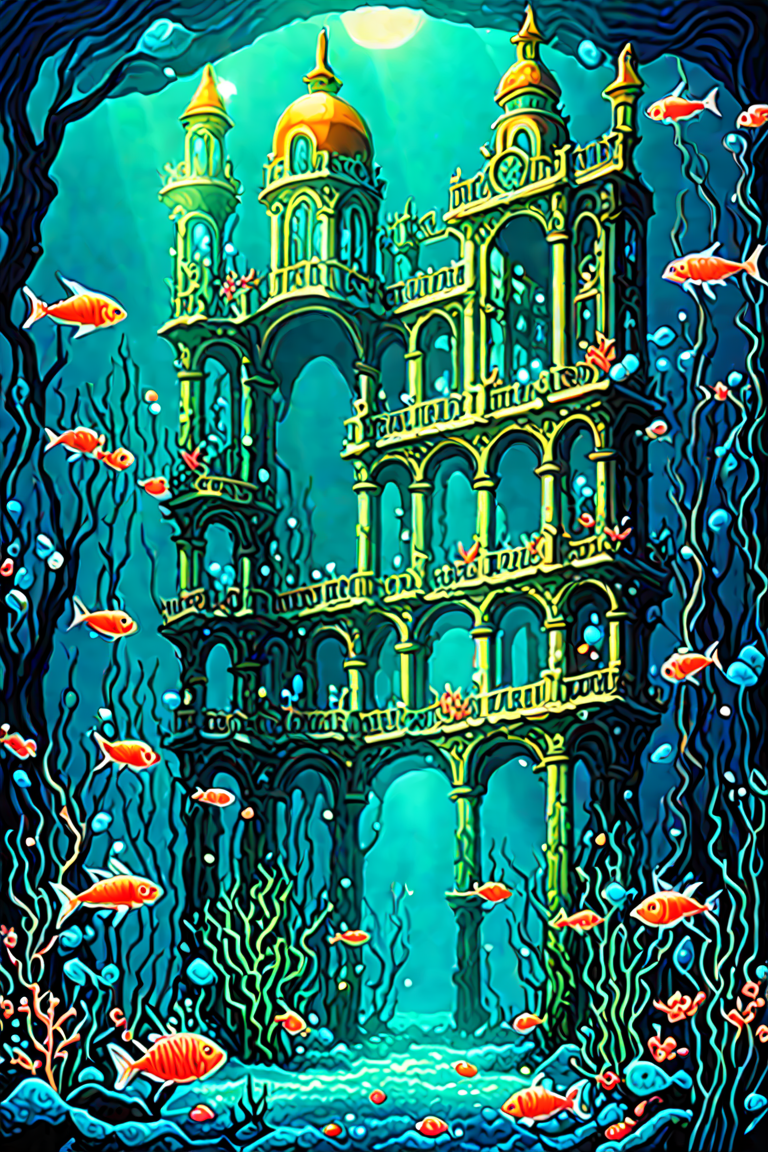 Underwater palace
